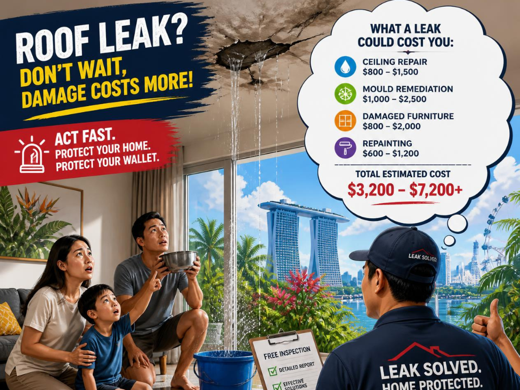 Roof Repair Quotation: 7 Cost Drivers in Singapore
